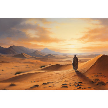Desert Sunset canvas
